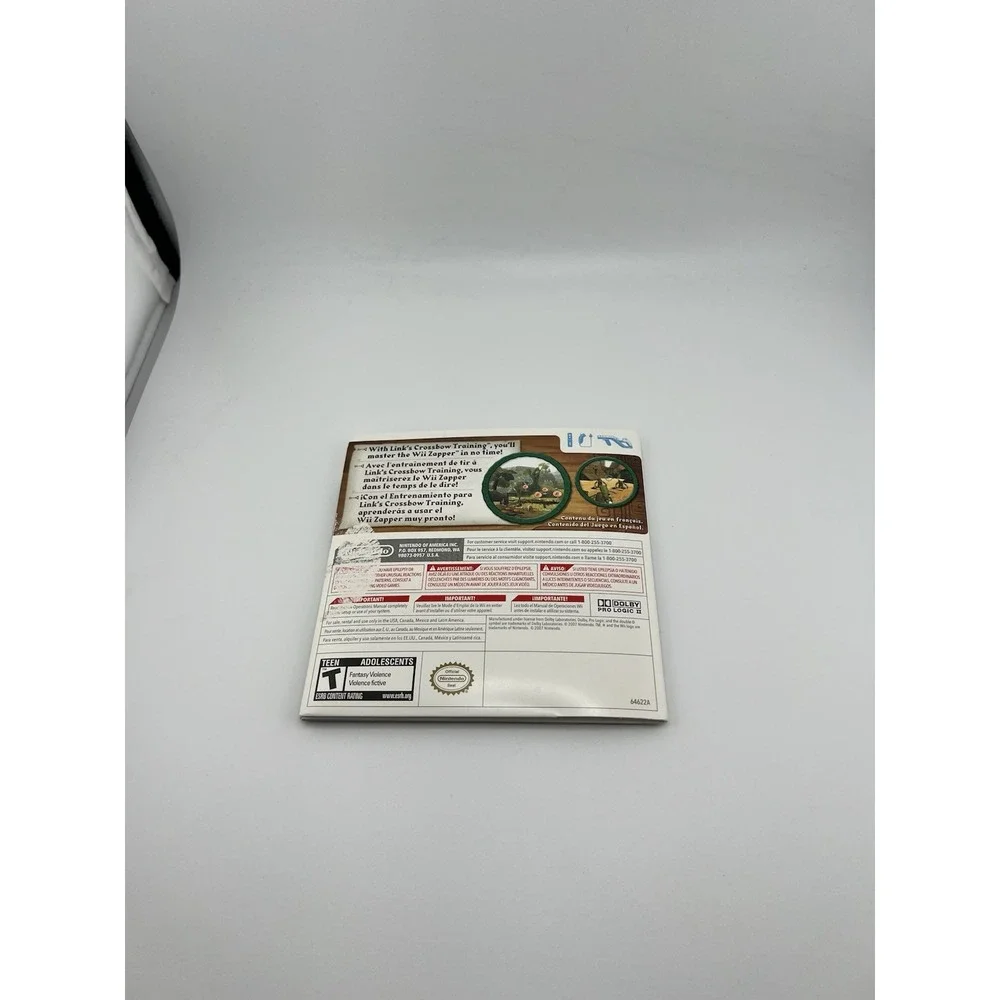 Link's Crossbow‎ Training (Nintendo Wii, 2007) Complete Tested Working